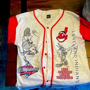 Vintage Cleveland Indians Looney Toons Jersey
